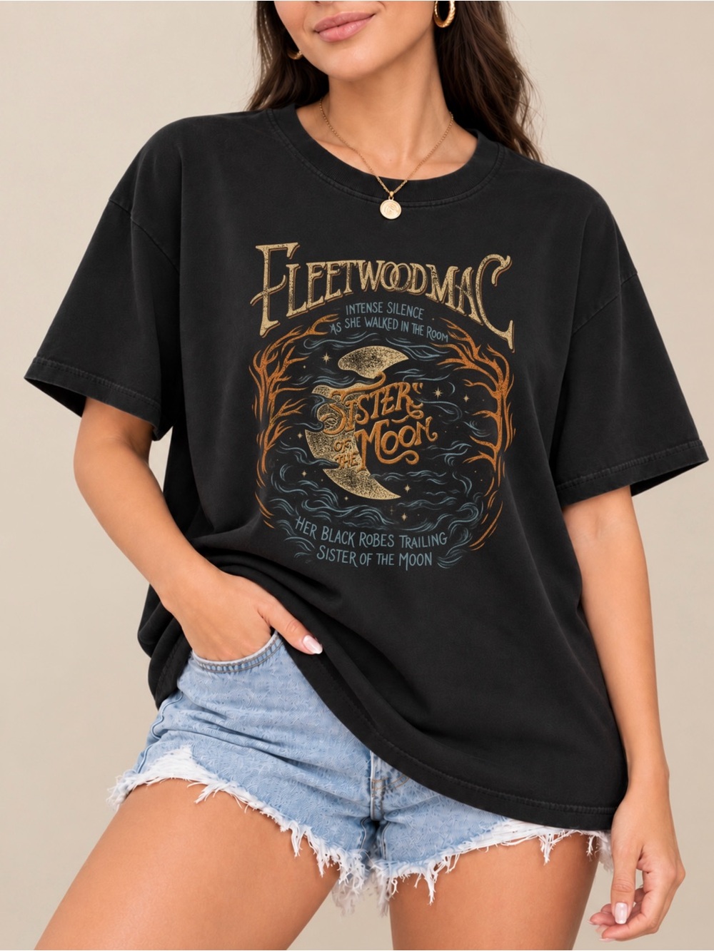 Fleetwood Mac Unisex T-shirt Sister Moon Tee